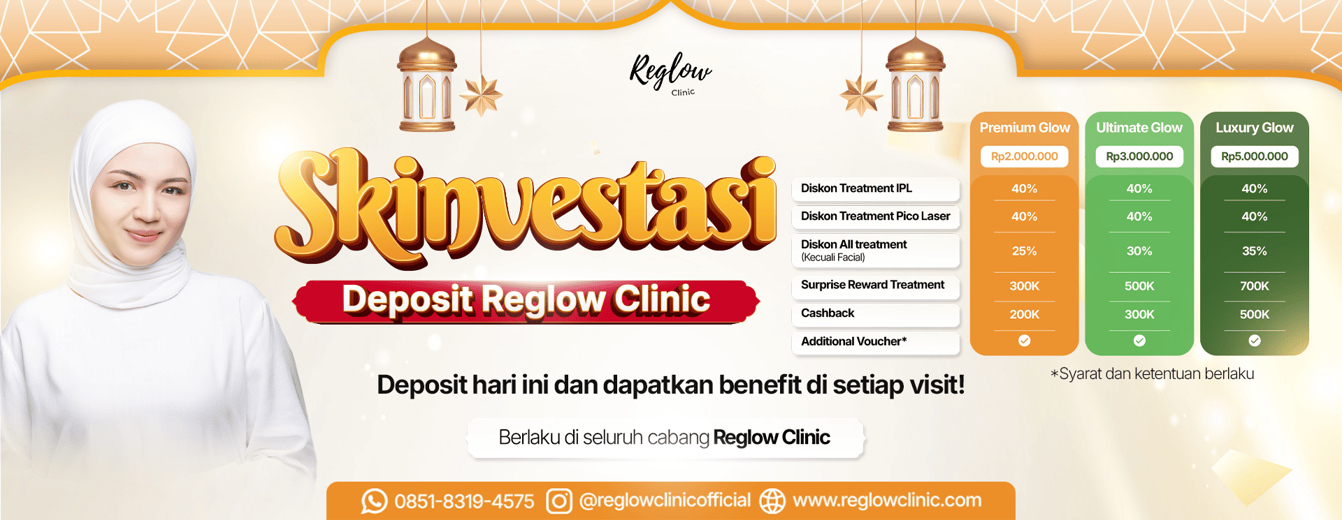 Deposit Reglow Clinic